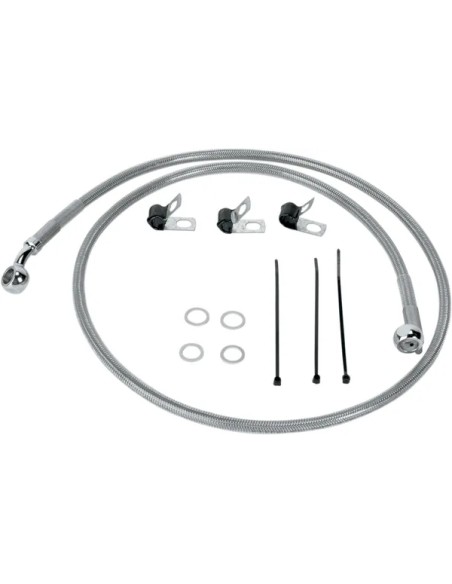 DRAG SPECIALTIES Brems- & Kupplungsleitungen für Harley Davidson FLSTC 1450 2000-2006