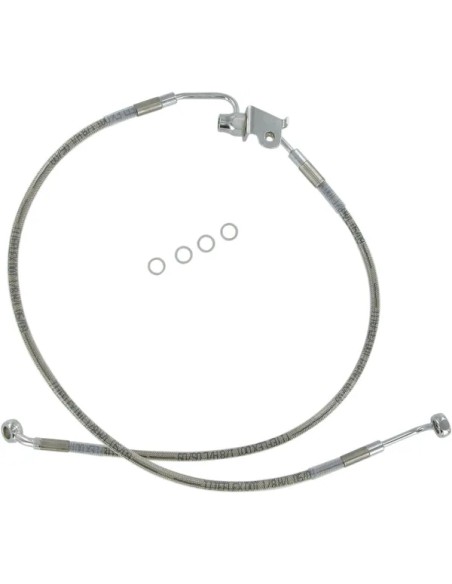 DRAG SPECIALTIES Brems- & Kupplungsleitungen für Harley Davidson FLHR 1450 2005-2006