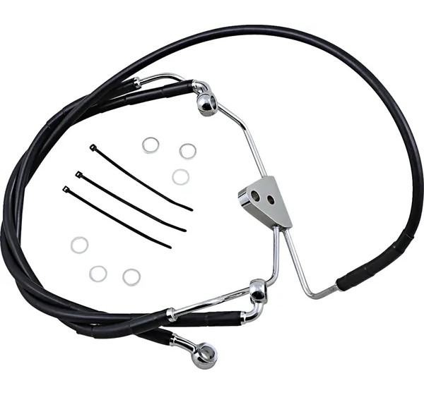 DRAG SPECIALTIES Brems- & Kupplungsleitungen für Harley Davidson FLHTCUTG 1690 2010-2013
