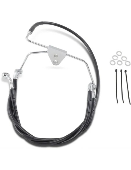 DRAG SPECIALTIES Brems- & Kupplungsleitungen für Harley Davidson FLHT 1450 1999-2006