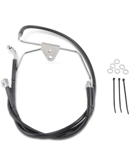 DRAG SPECIALTIES Brems- & Kupplungsleitungen für Harley Davidson FLHT 1450 1999-2006