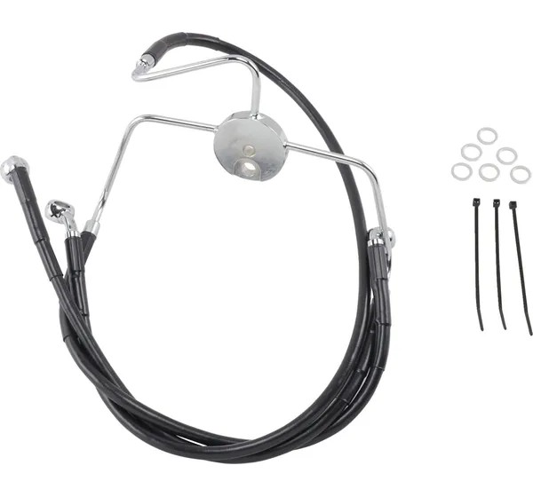 DRAG SPECIALTIES Brems- & Kupplungsleitungen für Harley Davidson FLHR 1450 1999-2006