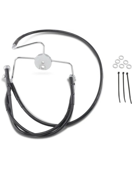 DRAG SPECIALTIES Brems- & Kupplungsleitungen für Harley Davidson FLHR 1450 1999-2006