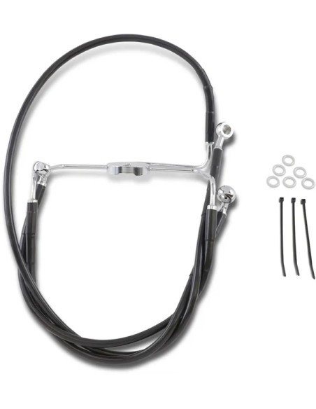DRAG SPECIALTIES Brems- & Kupplungsleitungen für Harley Davidson FLHR 1450 1999-2006