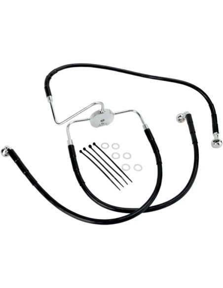 DRAG SPECIALTIES Brems- & Kupplungsleitungen für Harley Davidson FXDL 1340 1996-1998