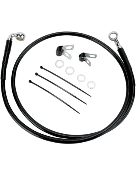 DRAG SPECIALTIES Brems- & Kupplungsleitungen für Harley Davidson FXDL 1450 2001-2005