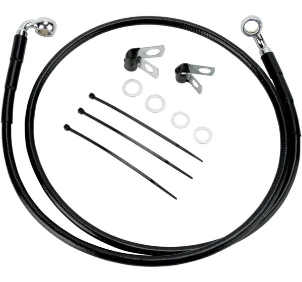 DRAG SPECIALTIES Brems- & Kupplungsleitungen für Harley Davidson FXDL 1450 2001-2005