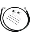 Verlängertes Bremsleitungs-Kit aus schwarzem Vinyl