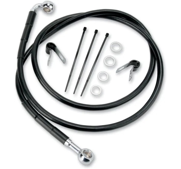 DRAG SPECIALTIES Brems- & Kupplungsleitungen für Harley Davidson FXSTC 1340 1986-1998