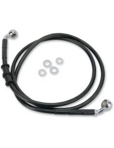 Verlängertes Bremsleitungs-Kit aus schwarzem Vinyl