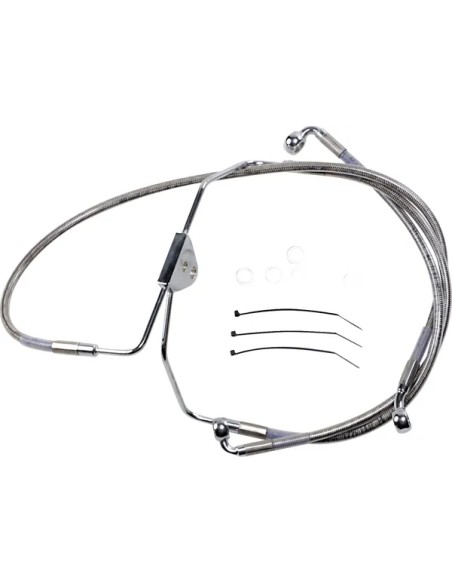 DRAG SPECIALTIES Brems- & Kupplungsleitungen für Harley Davidson FLHTCUTG 1690 2010-2013