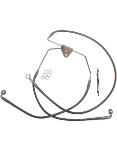 Edelstahl-Bremsleitungs-Kit, verlängert