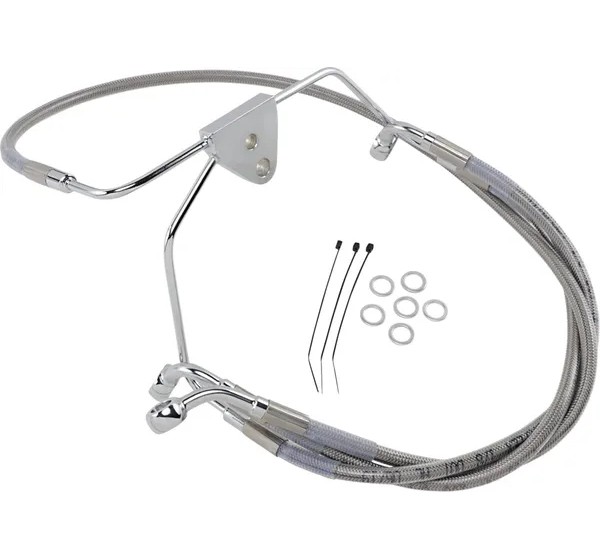 DRAG SPECIALTIES Brems- & Kupplungsleitungen für Harley Davidson FLHT 1450 1999-2006