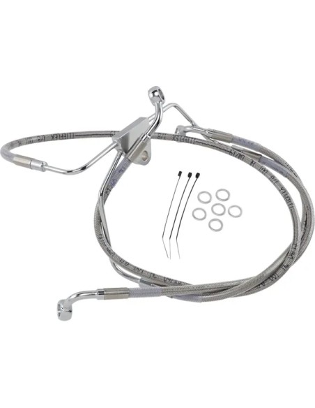 DRAG SPECIALTIES Brems- & Kupplungsleitungen für Harley Davidson FLHT 1450 1999-2006