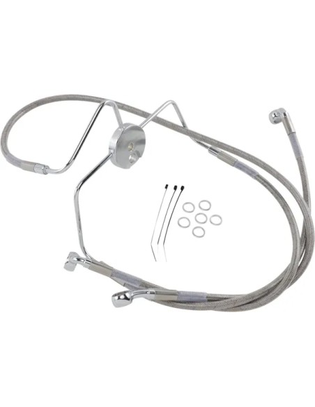 DRAG SPECIALTIES Brems- & Kupplungsleitungen für Harley Davidson FLHR 1450 1999-2006