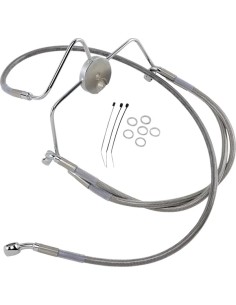 Edelstahl-Bremsleitungs-Kit, verlängert