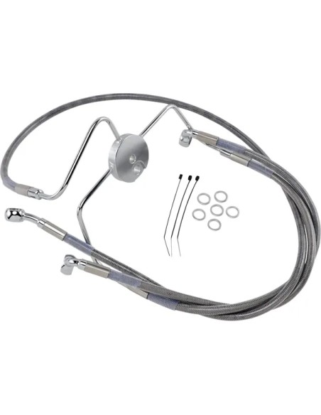 DRAG SPECIALTIES Brems- & Kupplungsleitungen für Harley Davidson FLHR 1450 1999-2006