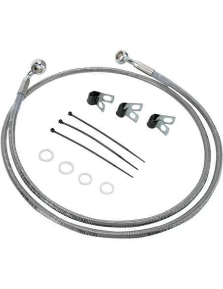 DRAG SPECIALTIES Brems- & Kupplungsleitungen für Harley Davidson FLSTC 1450 2000-2006