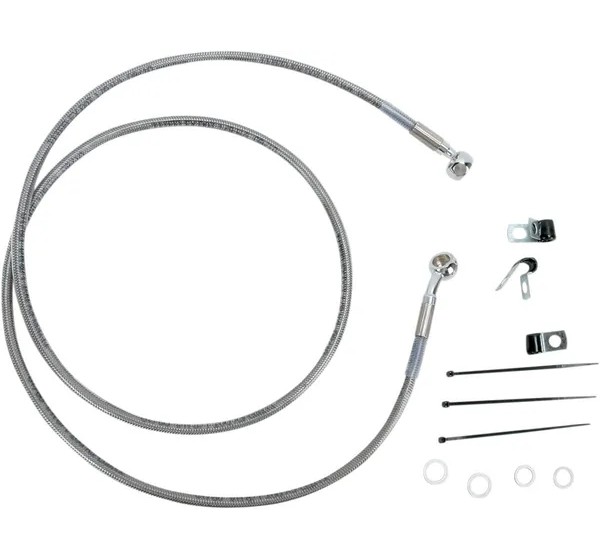 DRAG SPECIALTIES Brems- & Kupplungsleitungen für Harley Davidson FLSTC 1450 2000-2006