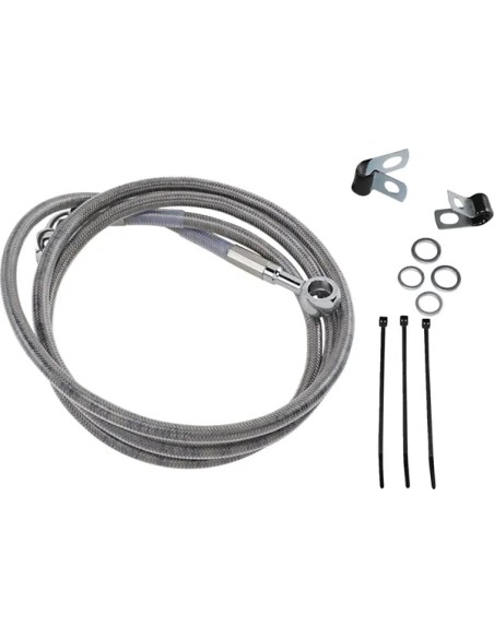 DRAG SPECIALTIES Brems- & Kupplungsleitungen für Harley Davidson FXSTC 1340 1986-1998