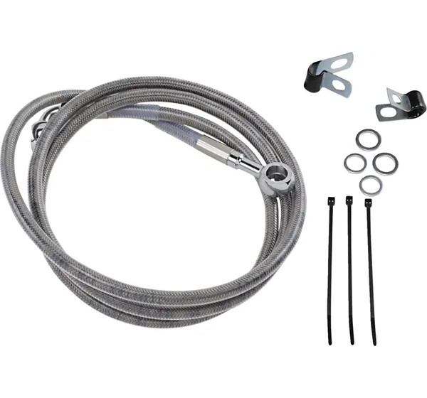 DRAG SPECIALTIES Brems- & Kupplungsleitungen für Harley Davidson FXSTC 1340 1986-1998