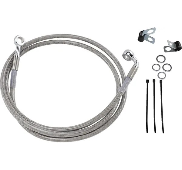 DRAG SPECIALTIES Brems- & Kupplungsleitungen für Harley Davidson FXSTC 1340 1986-1998
