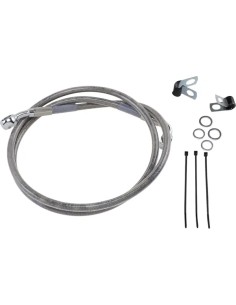 Edelstahl-Bremsleitungs-Kit, verlängert