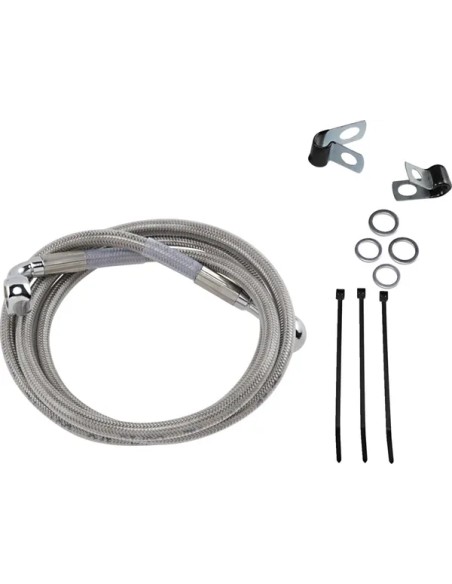 DRAG SPECIALTIES Brems- & Kupplungsleitungen für Harley Davidson XLH 1200 1988-2003