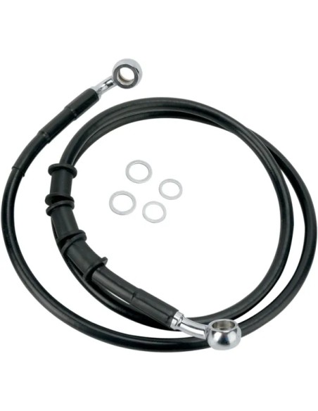 DRAG SPECIALTIES Brems- & Kupplungsleitungen für Harley Davidson FLSTF 1584 2008-2011