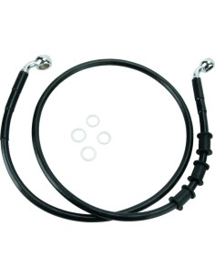 Verlängertes Bremsleitungs-Kit aus schwarzem Vinyl
