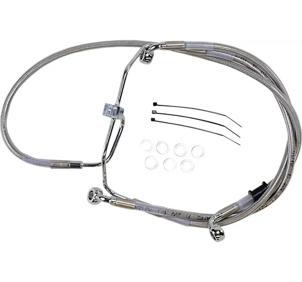 DRAG SPECIALTIES Brems- & Kupplungsleitungen für Harley Davidson FXDF 1584 2008-2011