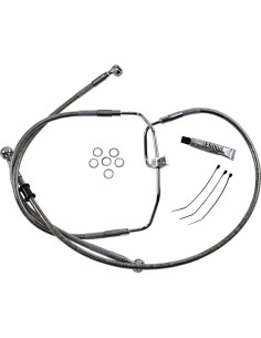 Edelstahl-Bremsleitungs-Kit, verlängert