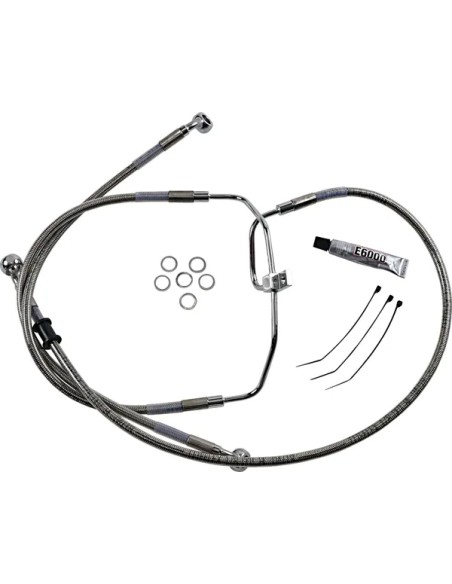 DRAG SPECIALTIES Brems- & Kupplungsleitungen für Harley Davidson FXDF 1584 2008-2011
