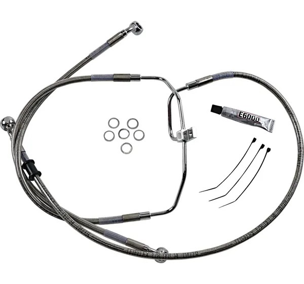 DRAG SPECIALTIES Brems- & Kupplungsleitungen für Harley Davidson FXDF 1584 2008-2011