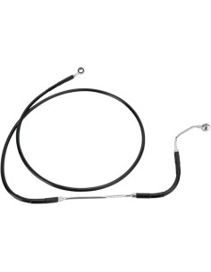 Verlängertes Bremsleitungs-Kit aus schwarzem Vinyl