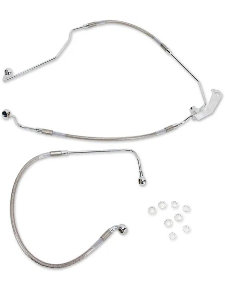 DRAG SPECIALTIES Brems- & Kupplungsleitungen für Harley Davidson FLHTCUTG 1690 2010-2013