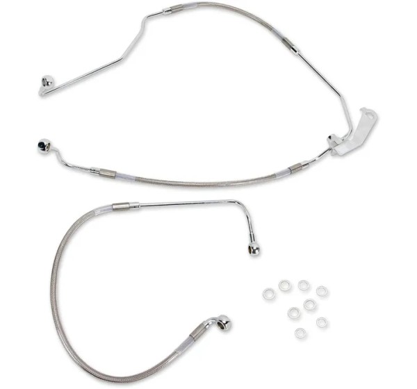 DRAG SPECIALTIES Brems- & Kupplungsleitungen für Harley Davidson FLHTCUTG 1690 2010-2013