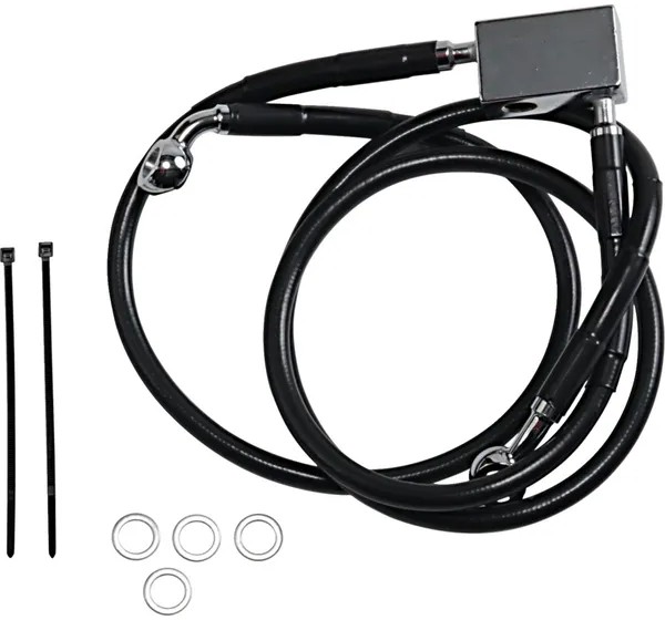 DRAG SPECIALTIES Brems- & Kupplungsleitungen für Harley Davidson FLSTC 1450 2000-2003