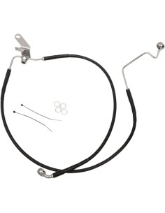 Verlängertes Bremsleitungs-Kit aus schwarzem Vinyl