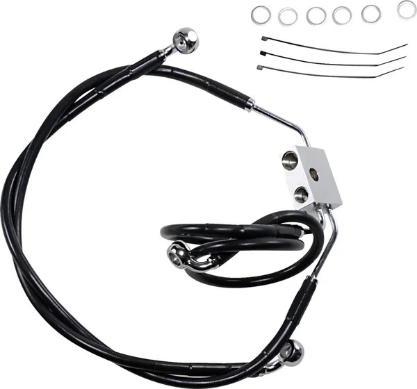 DRAG SPECIALTIES Brems- & Kupplungsleitungen für Harley Davidson FXDF 1690 2012-2015