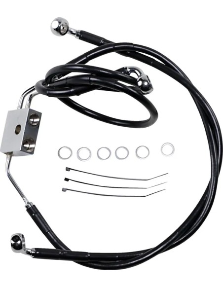 DRAG SPECIALTIES Brems- & Kupplungsleitungen für Harley Davidson FXDF 1690 2012-2017