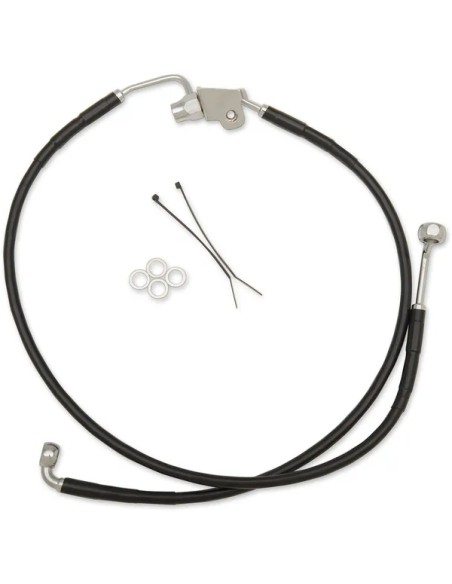 DRAG SPECIALTIES Brems- & Kupplungsleitungen für Harley Davidson FLHR 1584 2008