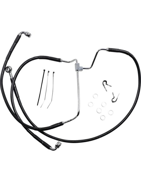 DRAG SPECIALTIES Brems- & Kupplungsleitungen für Harley Davidson FLHR 1690 ABS 2014-2016