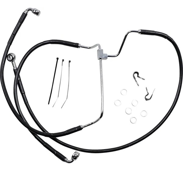 DRAG SPECIALTIES Brems- & Kupplungsleitungen für Harley Davidson FLHR 1690 ABS 2014-2016