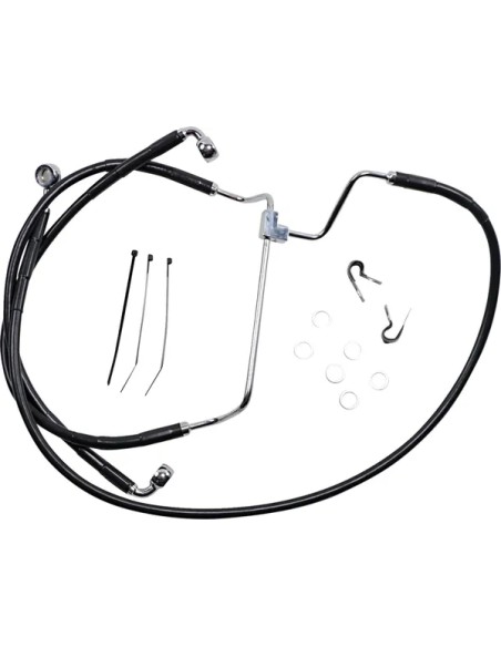DRAG SPECIALTIES Brems- & Kupplungsleitungen für Harley Davidson FLHR 1690 ABS 2014-2016