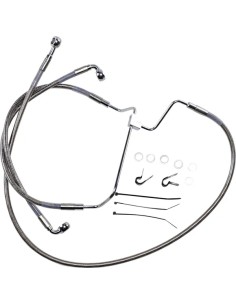 Edelstahl-Bremsleitungs-Kit, verlängert