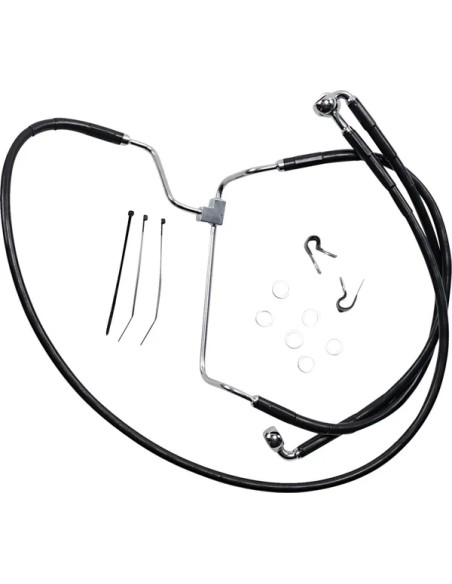 DRAG SPECIALTIES Brems- & Kupplungsleitungen für Harley Davidson FLHR 1750 2017-2019