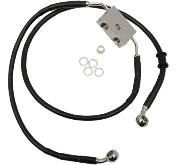 DRAG SPECIALTIES Brems- & Kupplungsleitungen für Harley Davidson XL 1200 T ABS 2014-2020