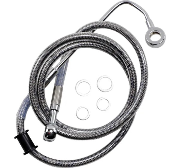 DRAG SPECIALTIES Brems- & Kupplungsleitungen für Harley Davidson FLSTC 1690 ABS 2015-2017