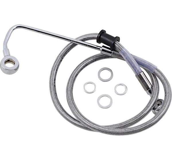 DRAG SPECIALTIES Brems- & Kupplungsleitungen für Harley Davidson FLSTFB 1690 ABS 2015-2017